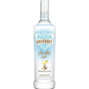 Smirnoff Vodka &bull; Pineapple Coconut Sorbet 60′