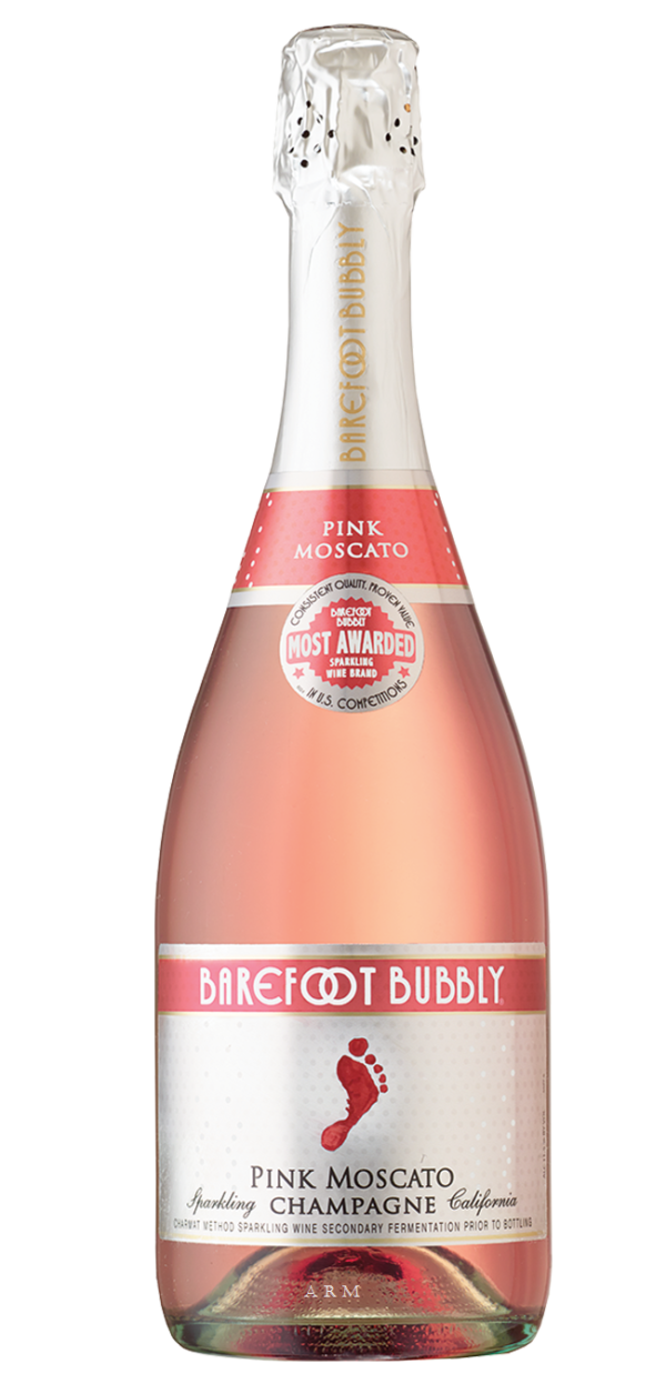 Barefoot Bubbly Brut Rose 187ml 4pk