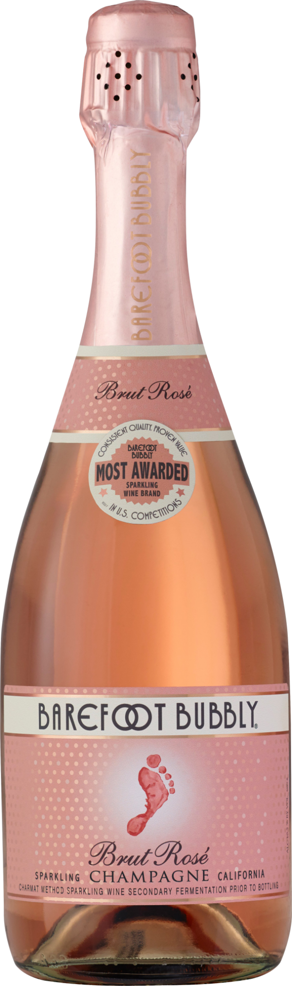 Barefoot Bubbly Brut Rose 750ml