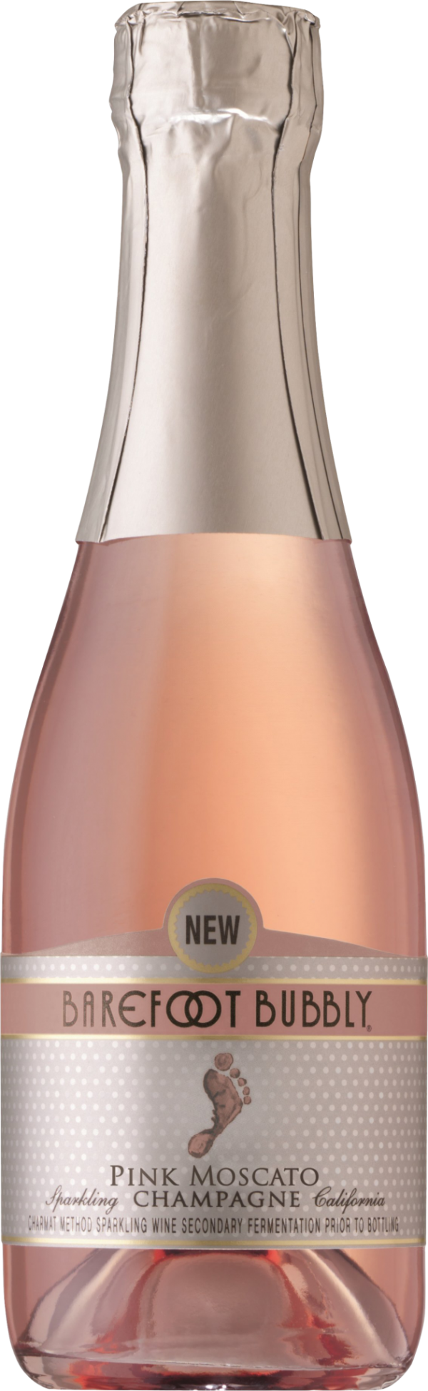 Barefoot Bubbly Pink Moscato 187ml 4pk