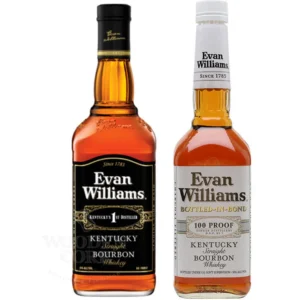 Evan Williams Black Label Bourbon & 100 Proof Bottled In Bond Bundle