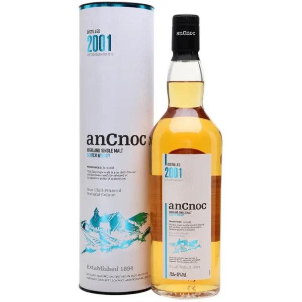 anCnoc 2001 Single Malt Scotch Whisky