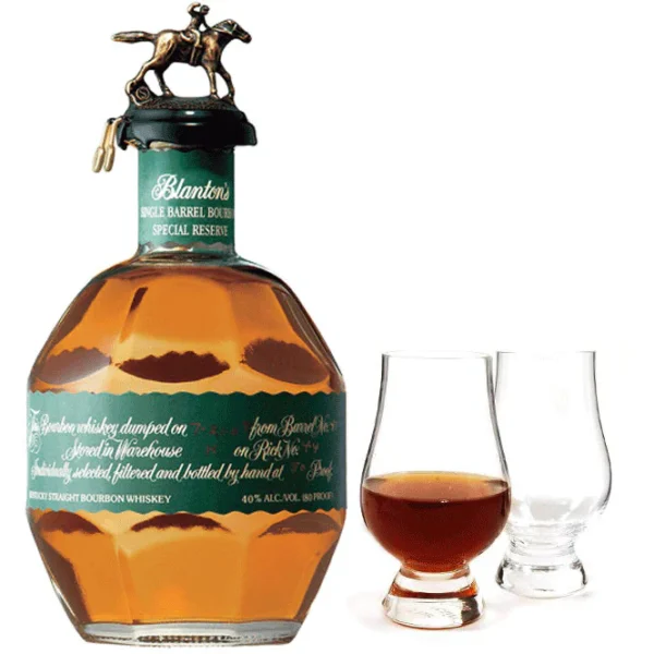 Blanton’s Green Label with Glencairn Glass Set