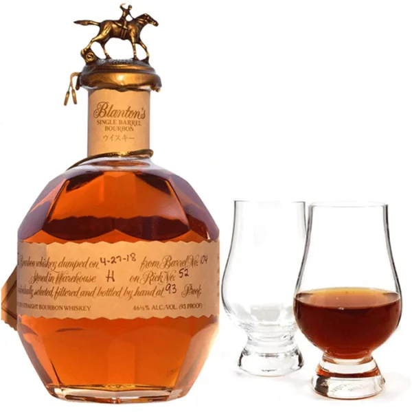 Blanton’s Red Label with Glencairn Glass Set