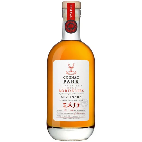 Cognac Park 12 Years Old Borderies Mizunara Japanese Oak Cask Finish Single Cru Cognac