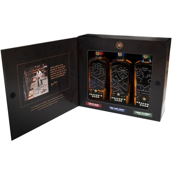 Heaven’s Door Trilogy Set Bourbon, Double Barrel, Rye - Image 3