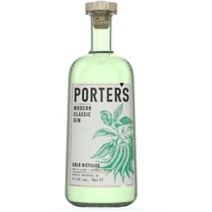 Porters Dry Gin Modern Classic Gin Cold Distilled